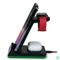 Kép 2/5 - Thomson CL750IA Alarm Clock With Wireless Charging Station And Night Light Black töltő