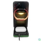 Kép 3/5 - Thomson CL750IA Alarm Clock With Wireless Charging Station And Night Light Black töltő