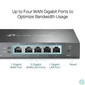 Kép 5/6 - TP-Link ER605 Omada Gigabit VPN Router