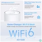 Kép 3/5 - TP-Link Deco X10-4G 4G+ AX1500 Whole Home Mesh WiFi 6 Gateway (1-PACK) router