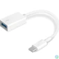 Kép 1/3 - TP-Link UC400 SuperSpeed 3.0 USB-C to USB-A Adapter White speciális átalakító