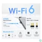 Kép 6/11 - TP-Link Archer TX10UB Nano AX900 Nano Wi-Fi 6 Bluetooth 5.3 USB Adapter hálókártya
