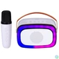 Kép 2/3 - Trevi XR8A01 Mini Bluetooth Karaoke Party Speaker for Kids White hangszóró