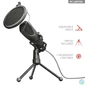Kép 2/6 - Trust GXT 232 Mantis Streaming Microphone Black