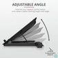 Kép 5/13 - Trust GXT 1125 Quno Laptop Cooling Stand