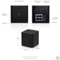 Kép 2/2 - Ubiquiti airCube ISP Wi-Fi Router (PoE not included) access point
