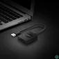 Kép 2/3 - UGREEN USB SD+microSD Card Reader Black kártyaolvasó