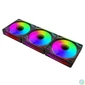 Kép 5/6 - Ventaris VGCF120-3F Tempest RGB Fan 3-pack Black