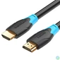 Kép 1/6 - Vention HDMI A male - HDMI A male cable 8m Black kábel
