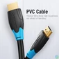Kép 5/6 - Vention HDMI A male - HDMI A male cable 8m Black kábel