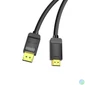 Kép 2/4 - Vention Displayport male to HDMI A male cable 1,5m Black kábel
