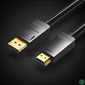 Kép 3/4 - Vention Displayport male to HDMI A male cable 1,5m Black kábel