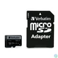 Kép 1/2 - Verbatim 128GB microSDXC Pro Class 10 U3 V30 + adapterrel memóriakártya