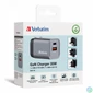 Kép 6/6 - Verbatim 35W 2-Port GaN Wall Charger Black töltő