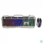 Kép 1/4 - White Shark GMK-1901 Apache 2 keyboard + mouse combo Silver HU billentyűzet