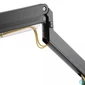 Kép 4/8 - White Shark Rhamses III Gaming Monitor Stand 17"-27" Black