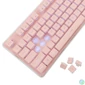 Kép 4/7 - White Shark Tachi Gaming Keyboard Pink US billentyűzet