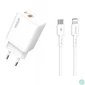 Kép 1/2 - YOOUP NC56-D 20W Lightning cable 1m White töltő