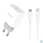 Kép 1/2 - YOOUP NC60-C 20W Lightning cable 1m White töltő