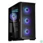 Kép 7/9 - Zalman Z10 Plus RGB Tempered Glass Black gépház
