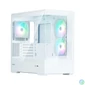Kép 1/11 - Zalman P30 V2 Tempered Glass White gépház
