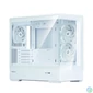 Kép 5/11 - Zalman P30 V2 Tempered Glass White gépház