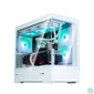 Kép 6/11 - Zalman P30 V2 Tempered Glass White gépház
