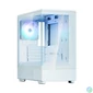 Kép 1/5 - Zalman P10 Tempered Glass White gépház