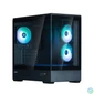 Kép 1/11 - Zalman P30 V2 Tempered Glass Black gépház