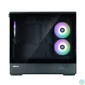 Kép 2/11 - Zalman P30 V2 Tempered Glass Black gépház