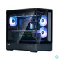 Kép 8/11 - Zalman P30 V2 Tempered Glass Black gépház