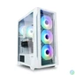 Kép 1/6 - Zalman I3 Neo TG Tempered Glass White gépház