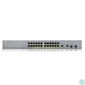 Kép 2/4 - ZyXEL GS1350-26HP 24-port GbE Smart Managed PoE Switch with GbE Uplink