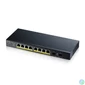 Kép 1/4 - ZyXEL GS1900-10HP-EU0102F 10x1000Mbps Smart Menedzselhető PoE Switch