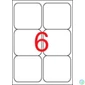 Kép 1/2 - Etikett, univerzális, 99,1x93,1 mm, kerekített sarkú, APLI, 600 etikett/csomag