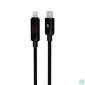 Kép 1/5 - Töltőkábel, USB-C - lightning (Apple), 27W, 1 m, AVAX "CB651 Pulsey", szürke