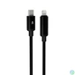 Kép 4/5 - Töltőkábel, USB-C - lightning (Apple), 27W, 1 m, AVAX "CB651 Pulsey", szürke