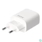 Kép 2/8 - Hálózati töltő, USB-A + USB-C, 20W, AVAX "CH320 Speedy", fehér