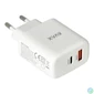 Kép 4/8 - Hálózati töltő, GaN, USB-A + USB-C, AVAX "CH360 Speedy", fehér