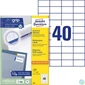 Kép 7/7 - Etikett, univerzális, 52,5x29,7 mm, AVERY ZWECKFORM, 4000 etikett/csomag