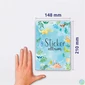 Kép 2/3 - Matricagyűjtő album, A5, AVERY ZWECKFORM, dinoszaurusz