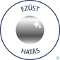 Kép 3/3 - Matrica,  2 ív, 76x120 mm, AVERY ZWECKFORM, "Z-Design No.52812", ezüst csillagok