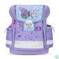 Kép 1/7 - Iskolatáska, fémcsat, BELMIL "Classy Purple Blue Butterfly", pillangó