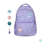 Kép 1/7 - Iskolatáska, cipzáras, BELMIL "Maxi Pack Purple Dots", lila pöttyös