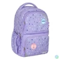 Kép 3/7 - Iskolatáska, cipzáras, BELMIL "Maxi Pack Purple Dots", lila pöttyös