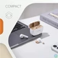 Kép 6/7 - Fülhallgató, TWS vezeték nélküli, Bluetooth 5.4, CANYON "Hexagon 7", fehér-bézs