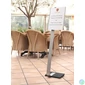 Kép 7/8 - Padlóállvány, A3, DURABLE "INFO SIGN", ezüst