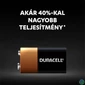 Kép 3/4 - Elem, 9V, 1 db, DURACELL "Basic"