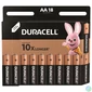 Kép 1/5 - Elem, AA ceruza, 18 db, DURACELL "Basic"