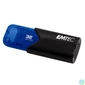 Kép 1/3 - Pendrive, 32GB, USB 3.2, EMTEC "B110 Click Easy", fekete-kék